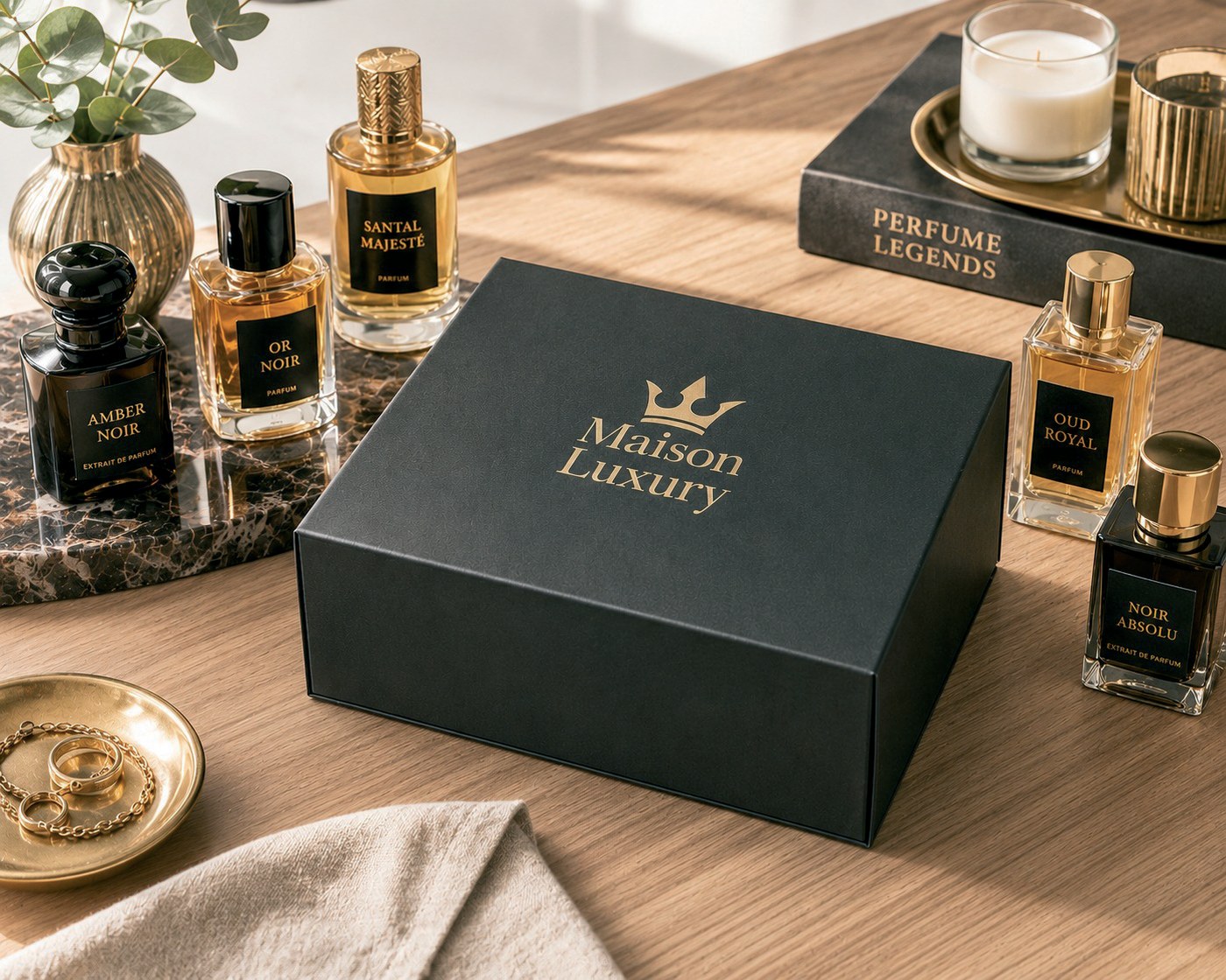 Packaging premium de Maison Luxury