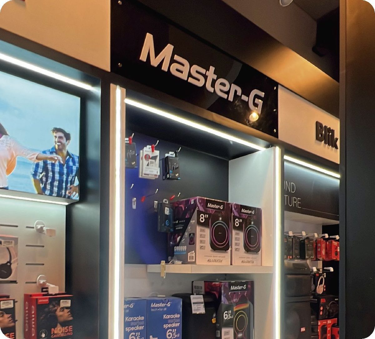 Implementación de marca Master-G en punto de venta