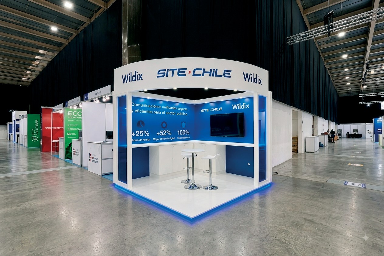 Stand ferial SITE Chile · Wildix