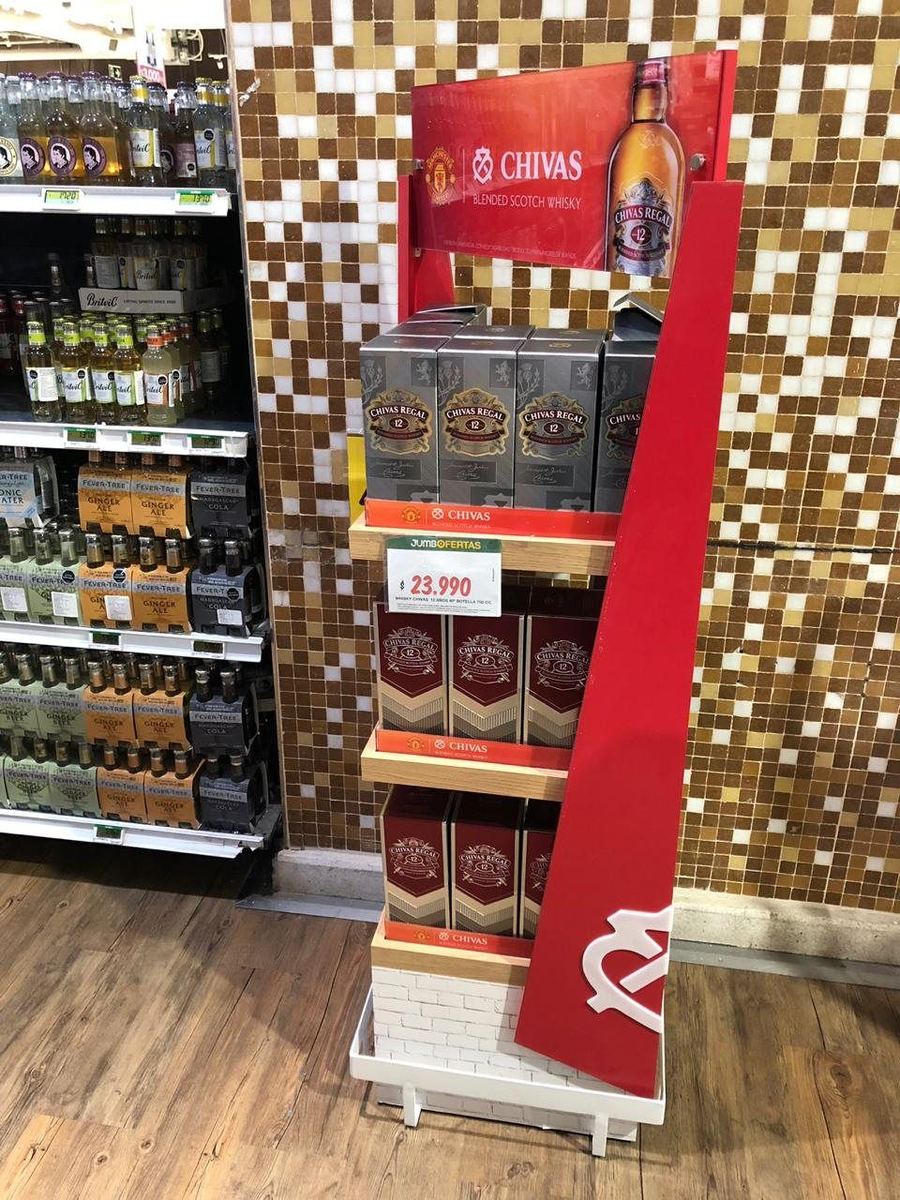 Exhibidor PDQ en punto de venta