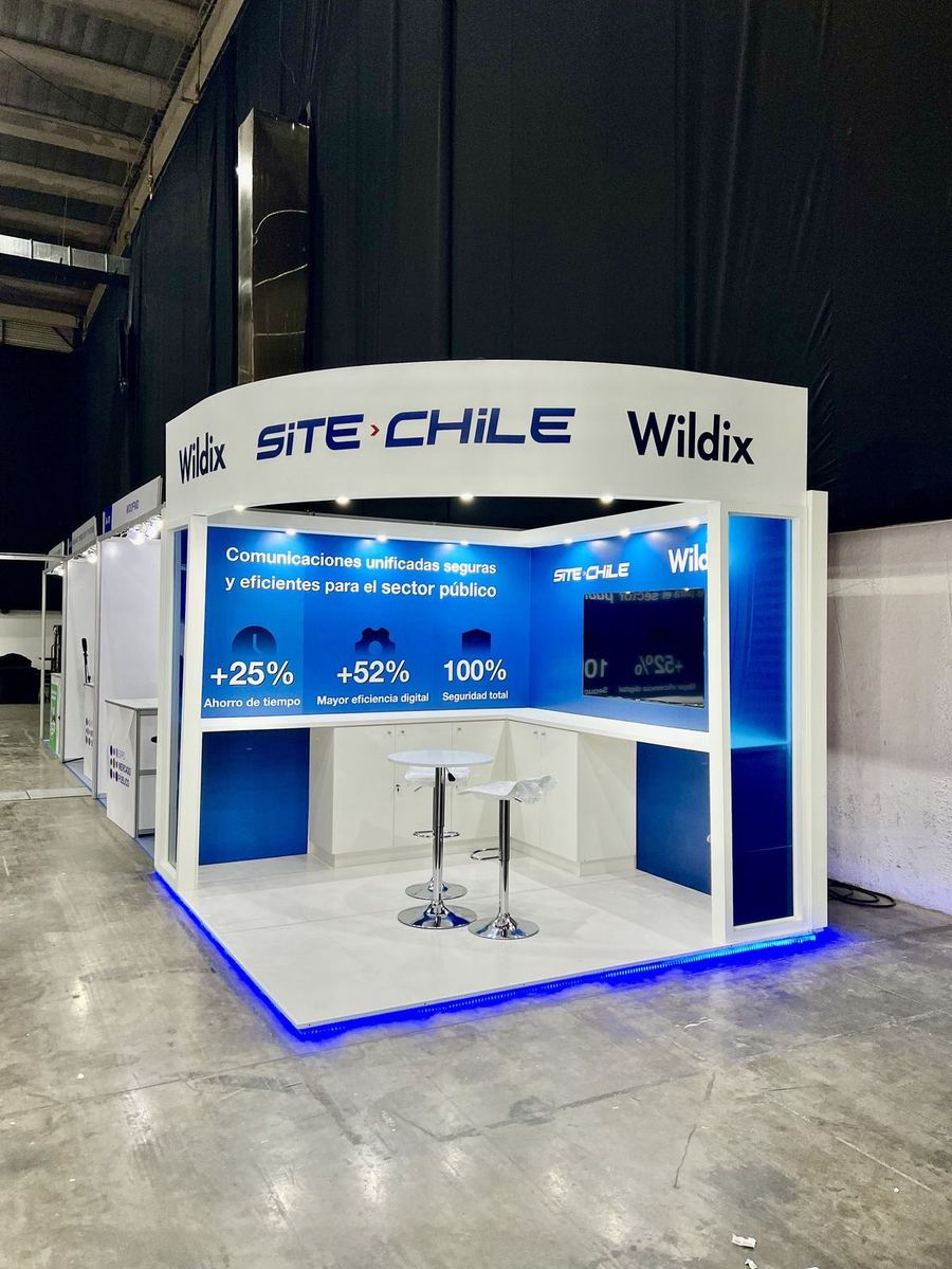Stand ferial SITE Chile · Wildix